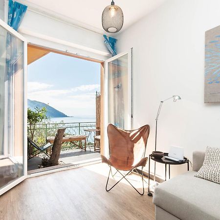 Appartamento Pet-Friendly Vista Mare Recco Bagian luar foto