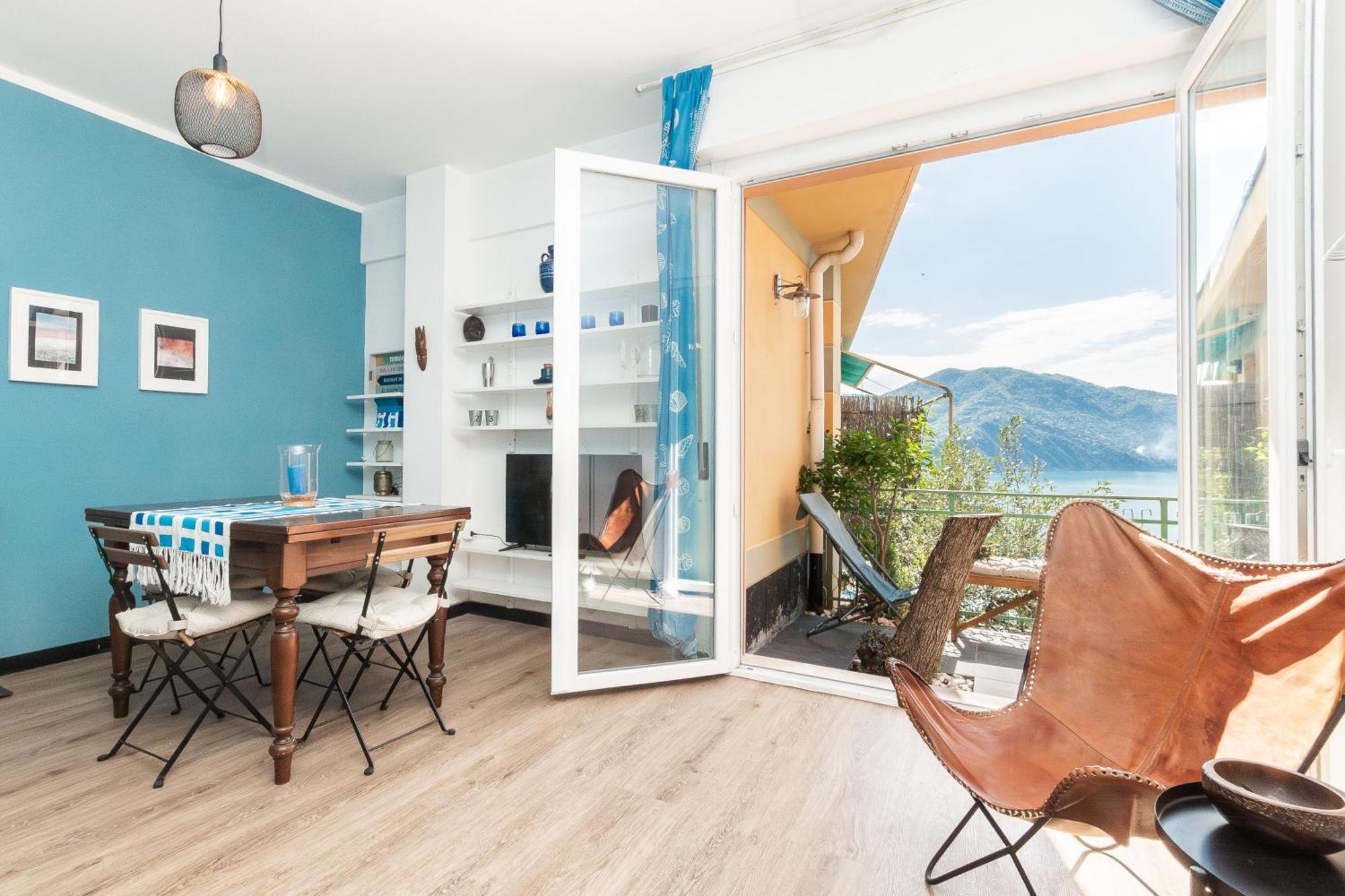 Appartamento Pet-Friendly Vista Mare Recco Bagian luar foto
