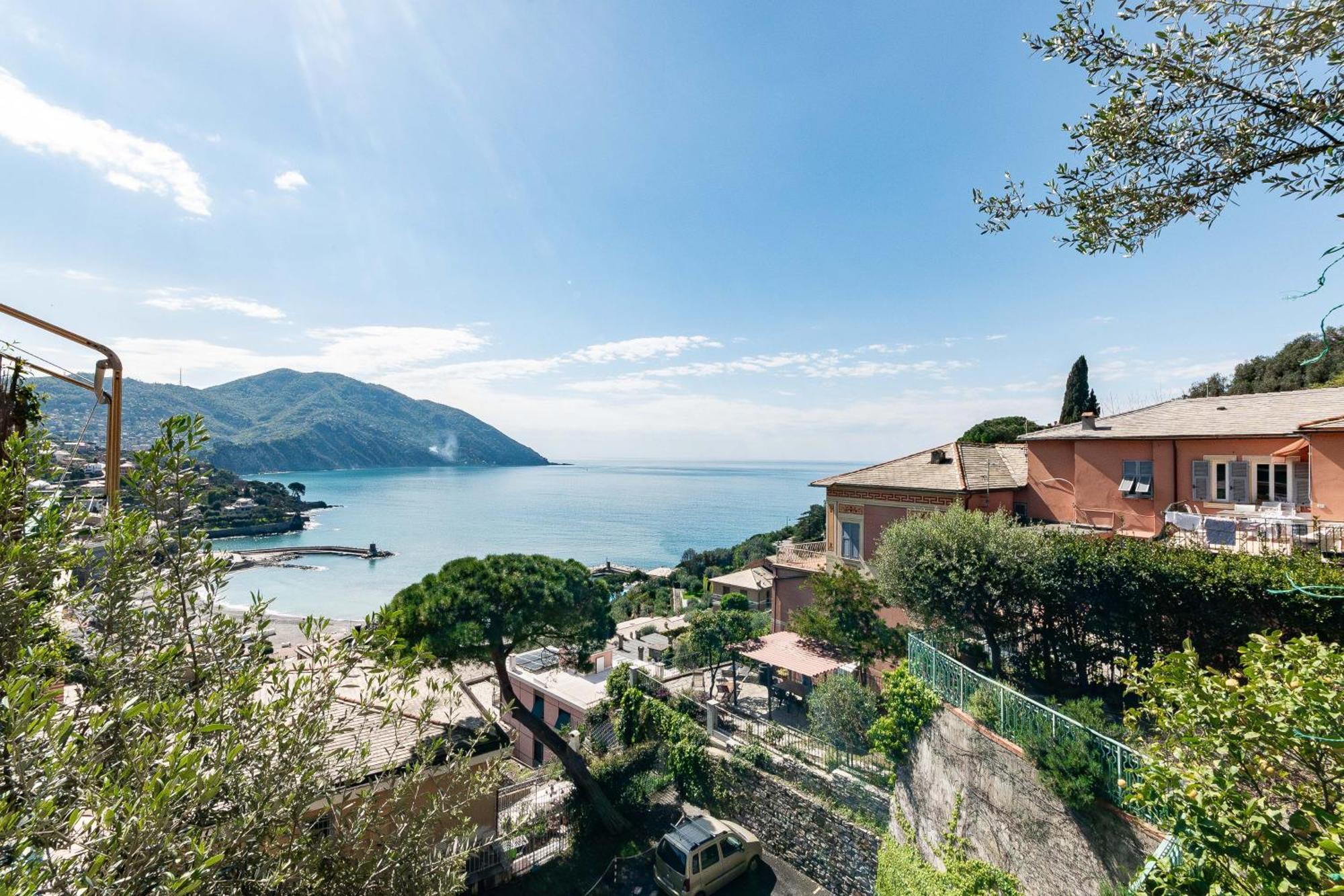 Appartamento Pet-Friendly Vista Mare Recco Bagian luar foto