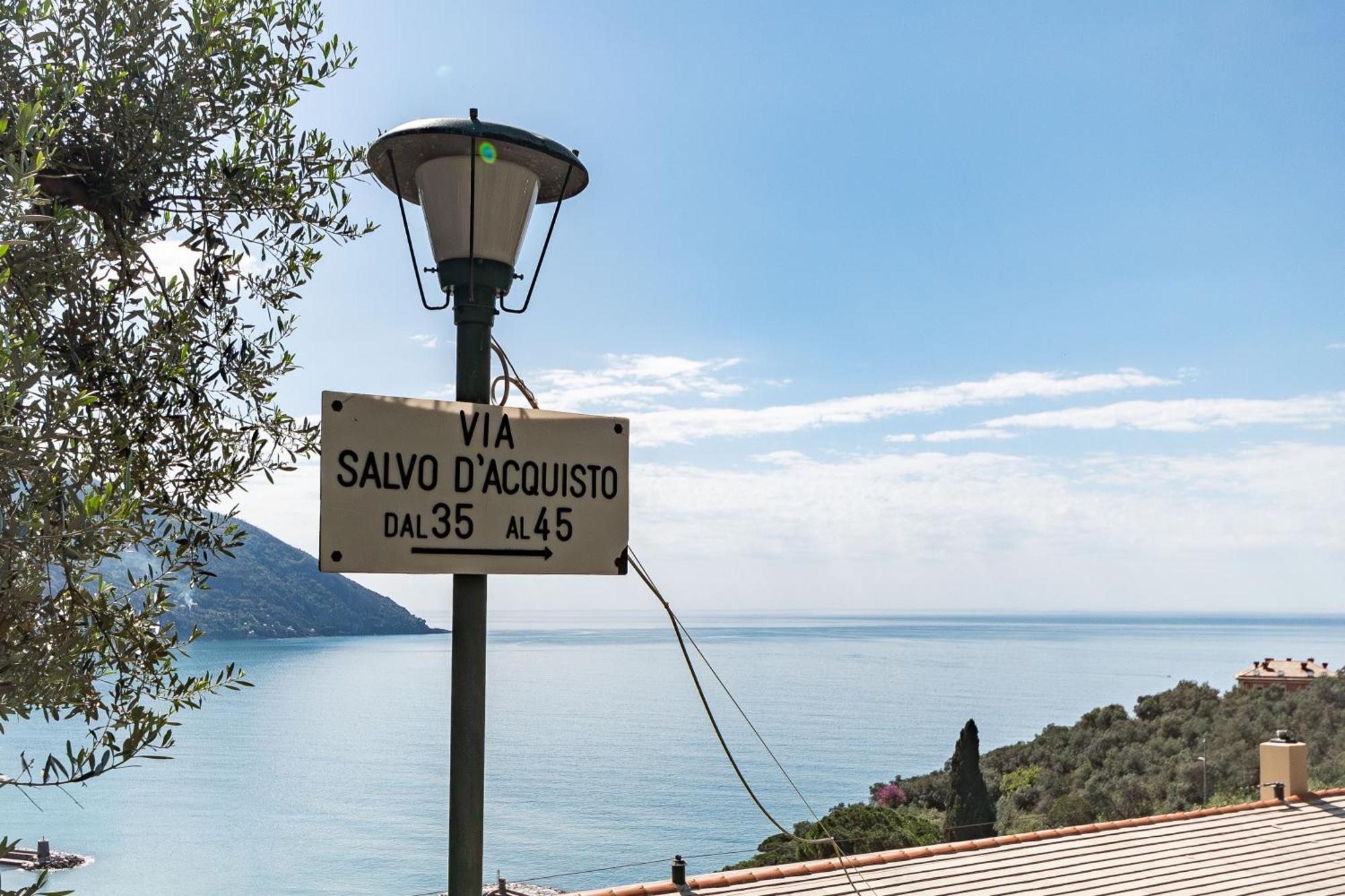 Appartamento Pet-Friendly Vista Mare Recco Bagian luar foto